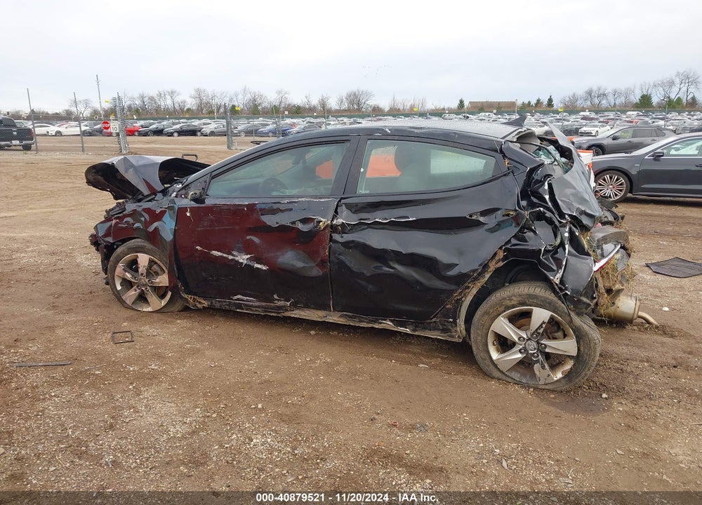 2011 HYUNDAI ELANTRA GLS VIN: 5NPDH4AE1BH004205