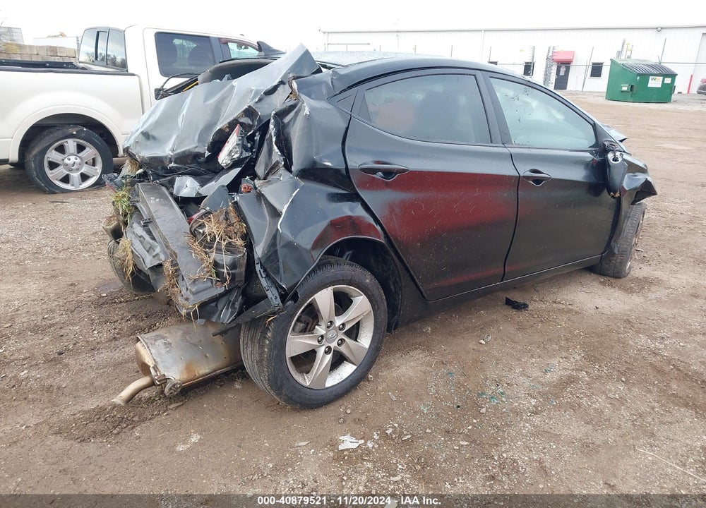 2011 HYUNDAI ELANTRA GLS VIN: 5NPDH4AE1BH004205