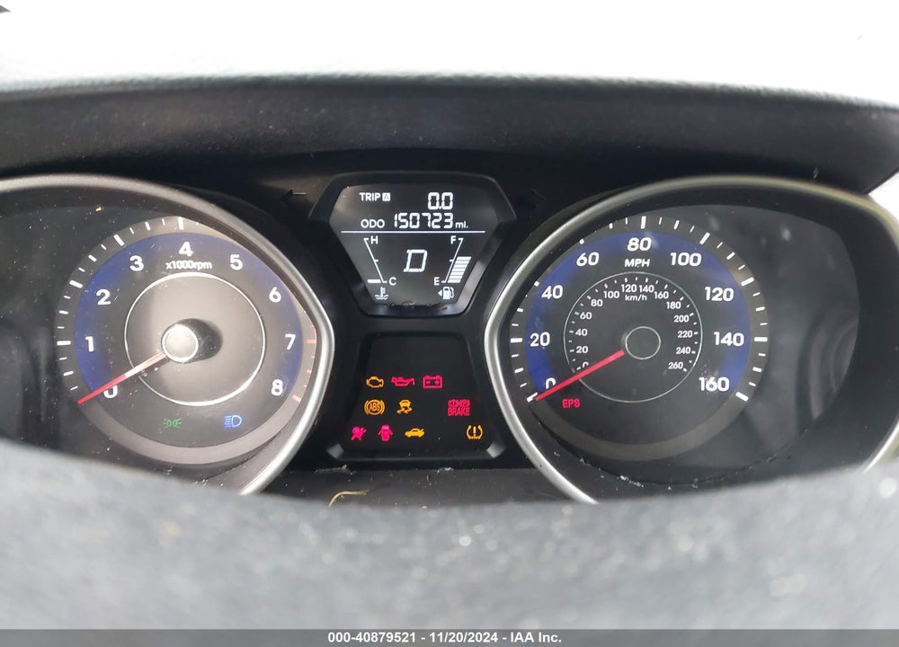 2011 HYUNDAI ELANTRA GLS VIN: 5NPDH4AE1BH004205