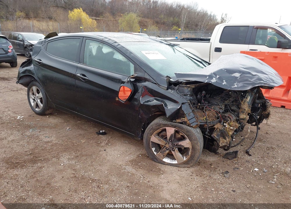 2011 HYUNDAI ELANTRA GLS VIN: 5NPDH4AE1BH004205