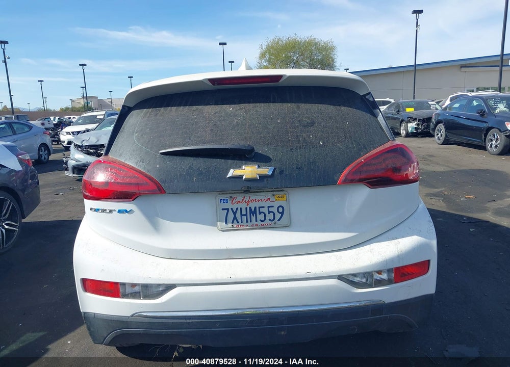 2017 CHEVROLET BOLT EV LT VIN: 1G1FW6S06H4139247