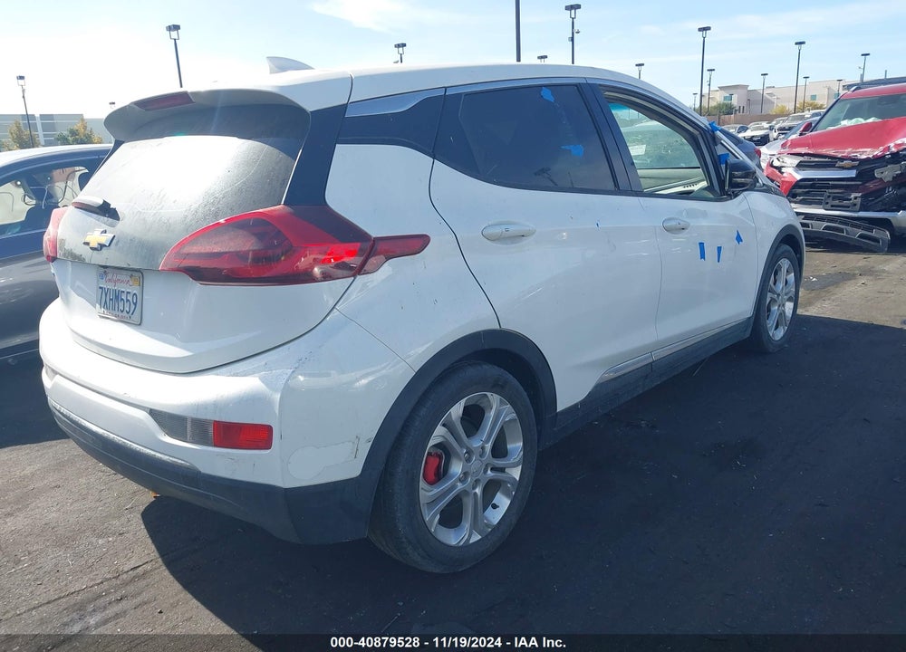 2017 CHEVROLET BOLT EV LT VIN: 1G1FW6S06H4139247
