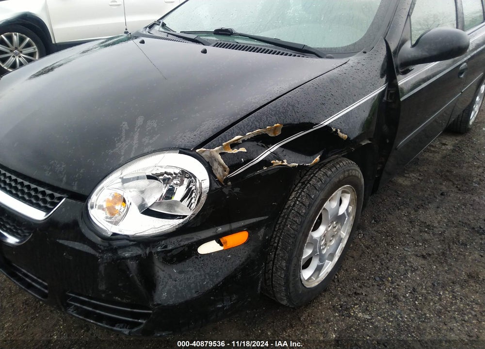 2005 DODGE NEON SXT VIN: 1B3ES56C15D105100