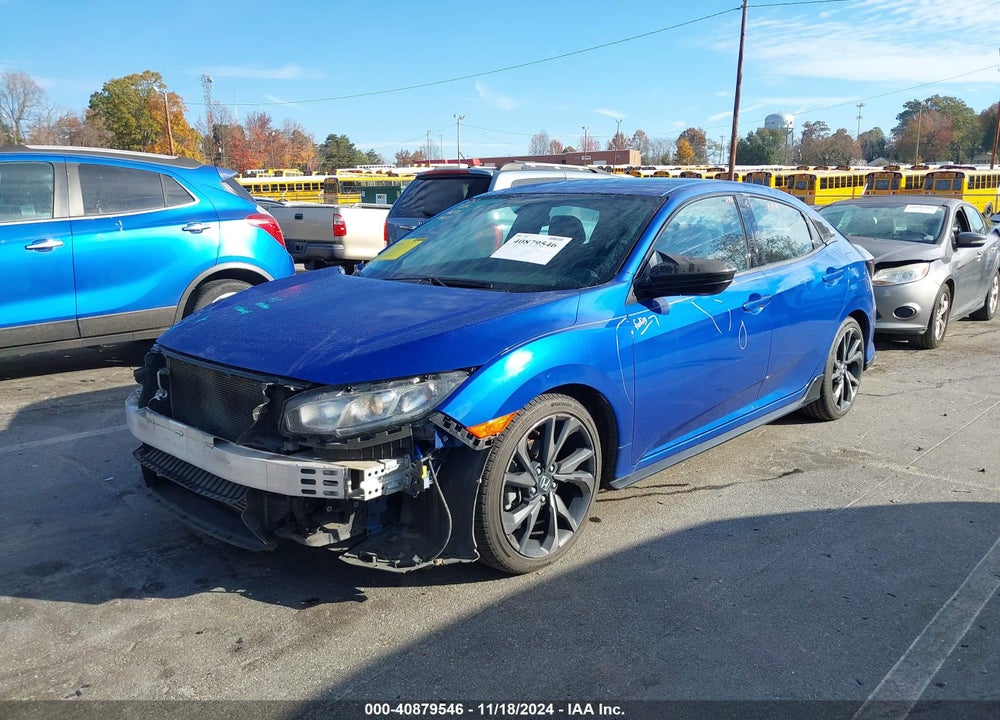 2017 HONDA CIVIC SPORT VIN: SHHFK7H44HU218703