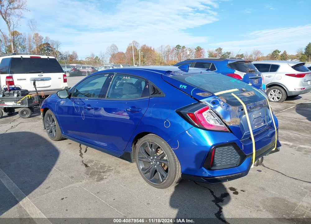 2017 HONDA CIVIC SPORT VIN: SHHFK7H44HU218703
