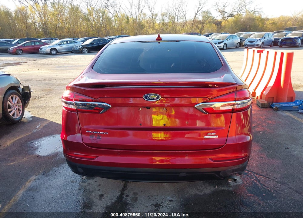 2019 FORD FUSION SE VIN: 3FA6P0HD8KR171911