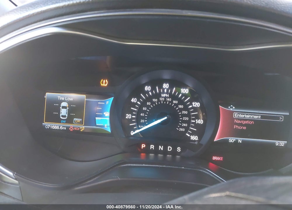 2019 FORD FUSION SE VIN: 3FA6P0HD8KR171911