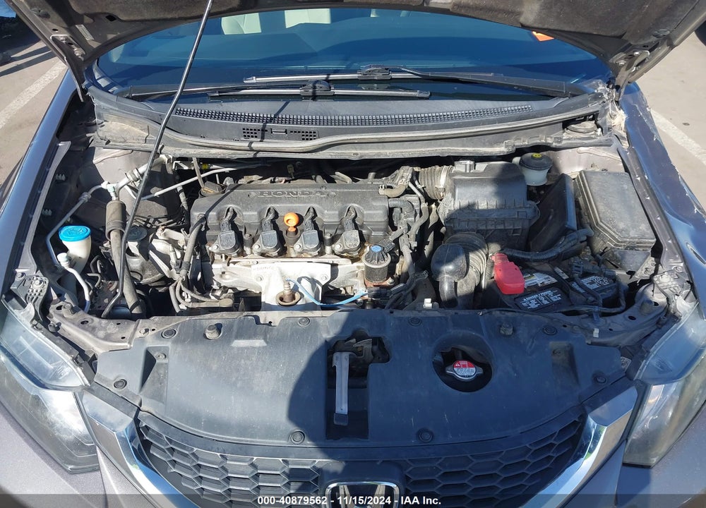2013 HONDA CIVIC LX VIN: 19XFB2F54DE284751