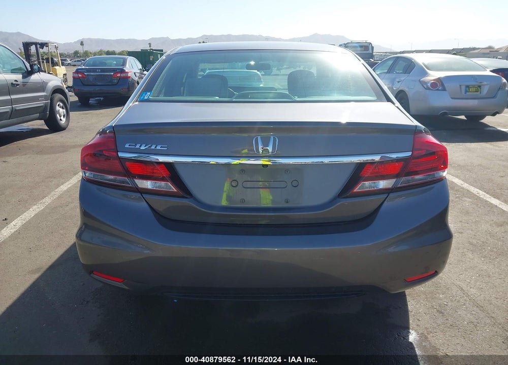 2013 HONDA CIVIC LX VIN: 19XFB2F54DE284751
