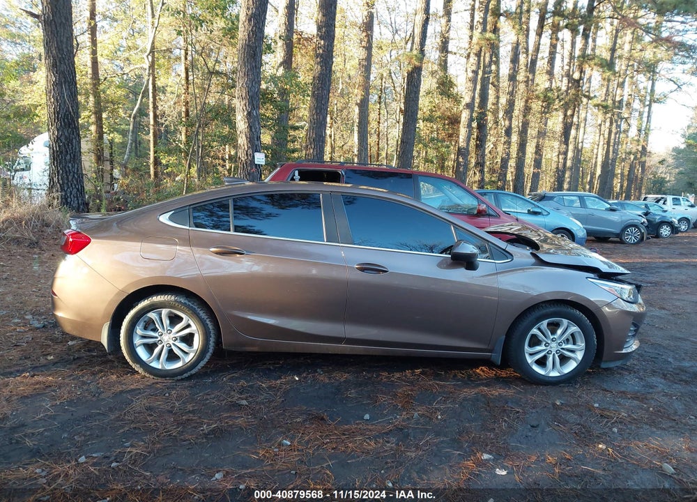 2019 CHEVROLET CRUZE LT VIN: 1G1BE5SM1K7119217