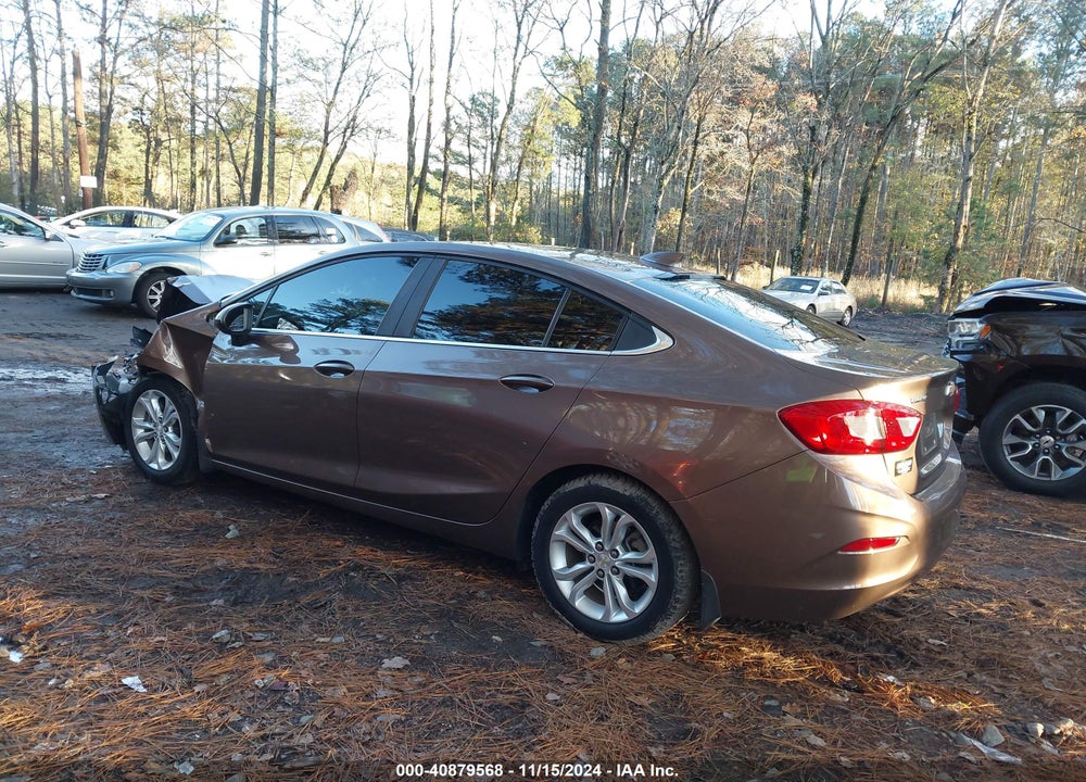 2019 CHEVROLET CRUZE LT VIN: 1G1BE5SM1K7119217