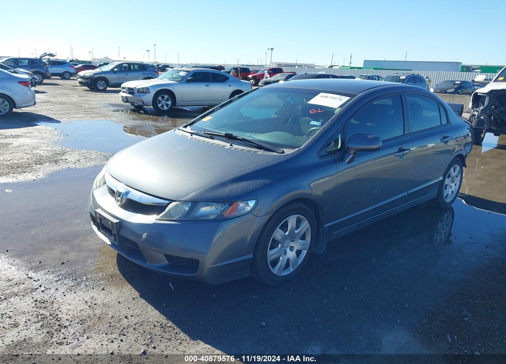 2011 HONDA CIVIC LX VIN: 19XFA1F5XBE034876
