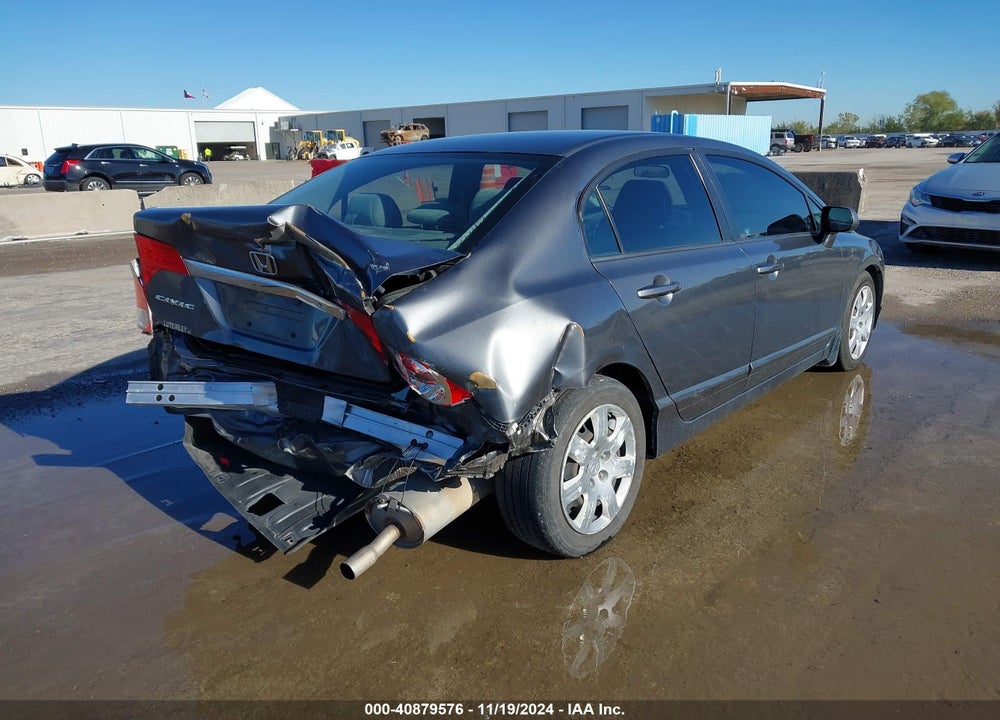 2011 HONDA CIVIC LX VIN: 19XFA1F5XBE034876