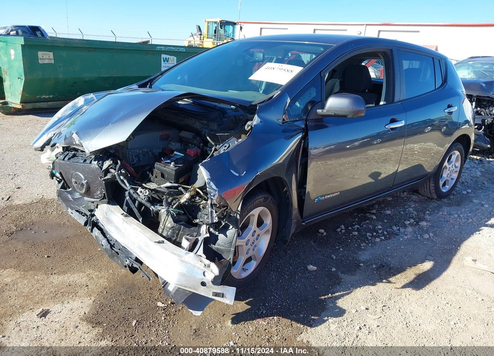 2013 NISSAN LEAF SV VIN: 1N4AZ0CP6DC402229