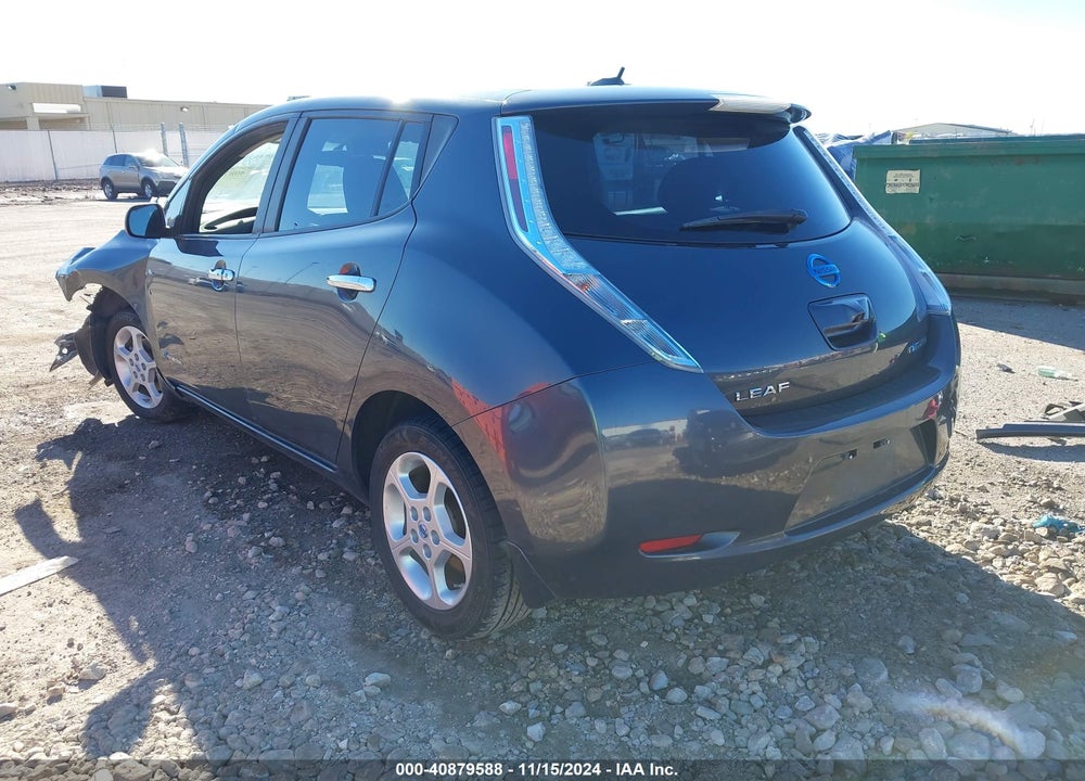 2013 NISSAN LEAF SV VIN: 1N4AZ0CP6DC402229
