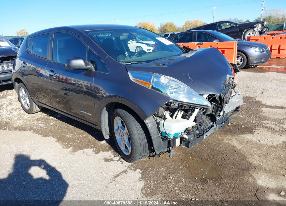 2013 NISSAN LEAF SV VIN: 1N4AZ0CP6DC402229