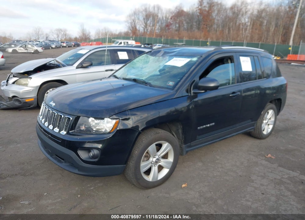 2017 JEEP COMPASS SPORT FWD VIN: 1C4NJCBA9HD148775