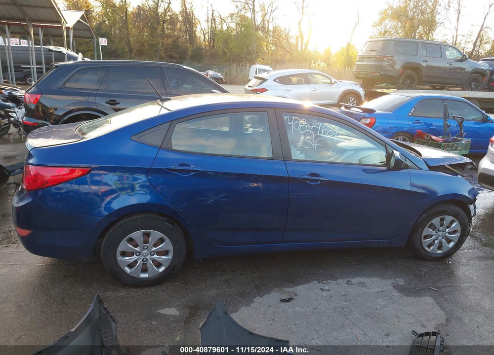 2015 HYUNDAI ACCENT GLS VIN: KMHCT4AE9FU903153
