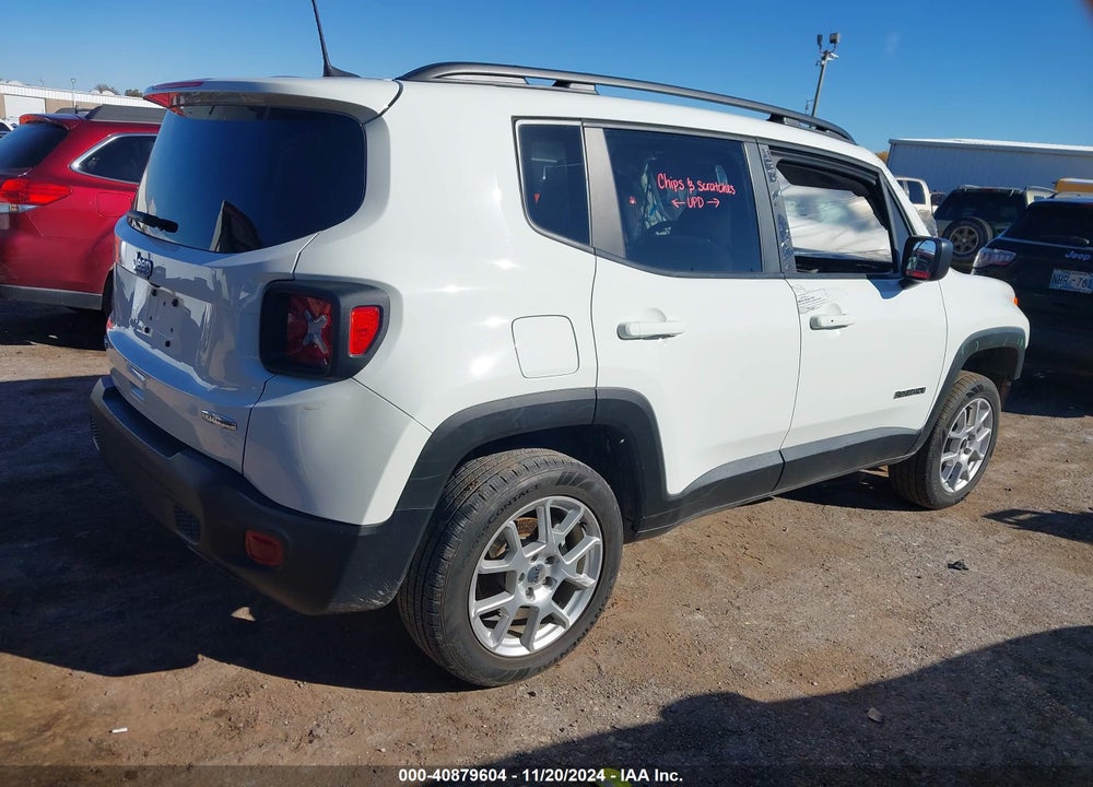 2022 JEEP RENEGADE LATITUDE 4X4 VIN: ZACNJDB16NPN45313