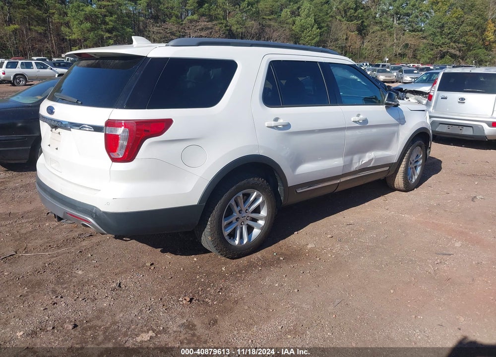 2017 FORD EXPLORER XLT VIN: 1FM5K7D83HGA45814