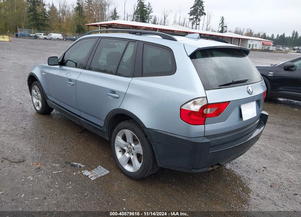 2005 BMW X3 3.0I VIN: WBXPA93435WD15299