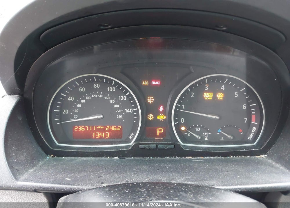 2005 BMW X3 3.0I VIN: WBXPA93435WD15299