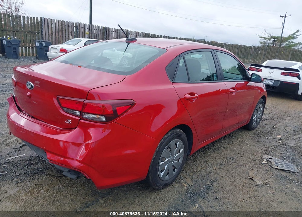 2020 KIA RIO S VIN: 3KPA24AD5LE298273