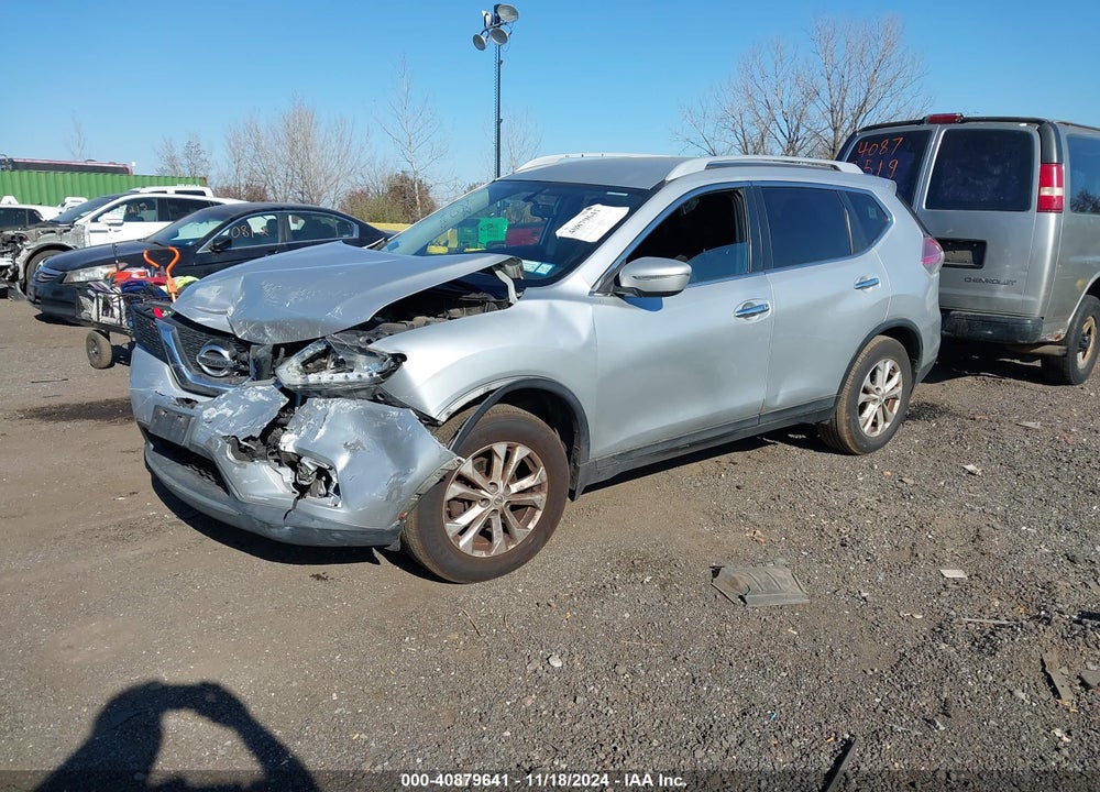 2014 NISSAN ROGUE SV VIN: 5N1AT2MV6EC798020