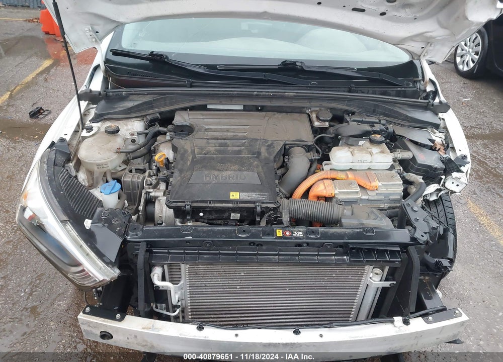 2018 HYUNDAI IONIQ HYBRID BLUE VIN: KMHC65LC8JU091393