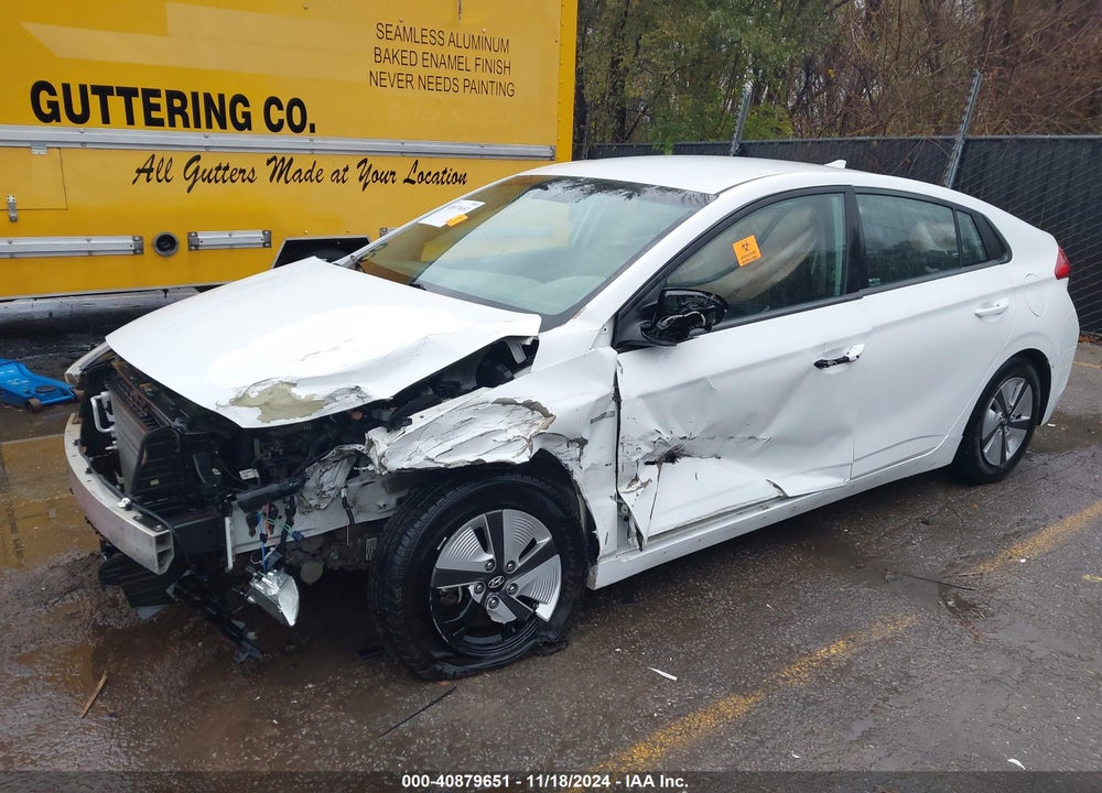 2018 HYUNDAI IONIQ HYBRID BLUE VIN: KMHC65LC8JU091393