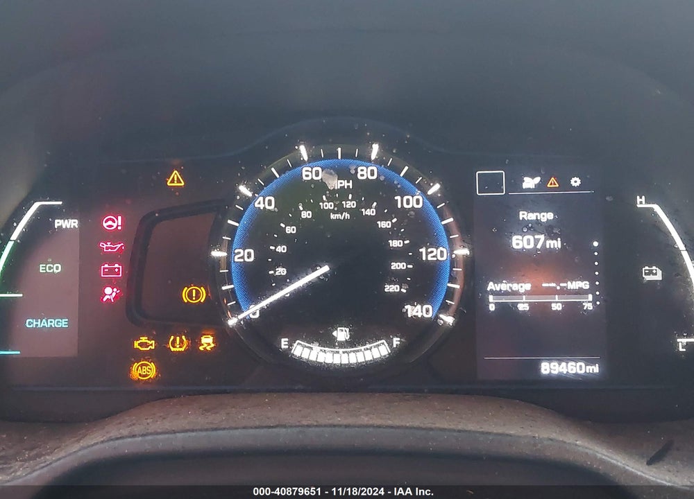 2018 HYUNDAI IONIQ HYBRID BLUE VIN: KMHC65LC8JU091393