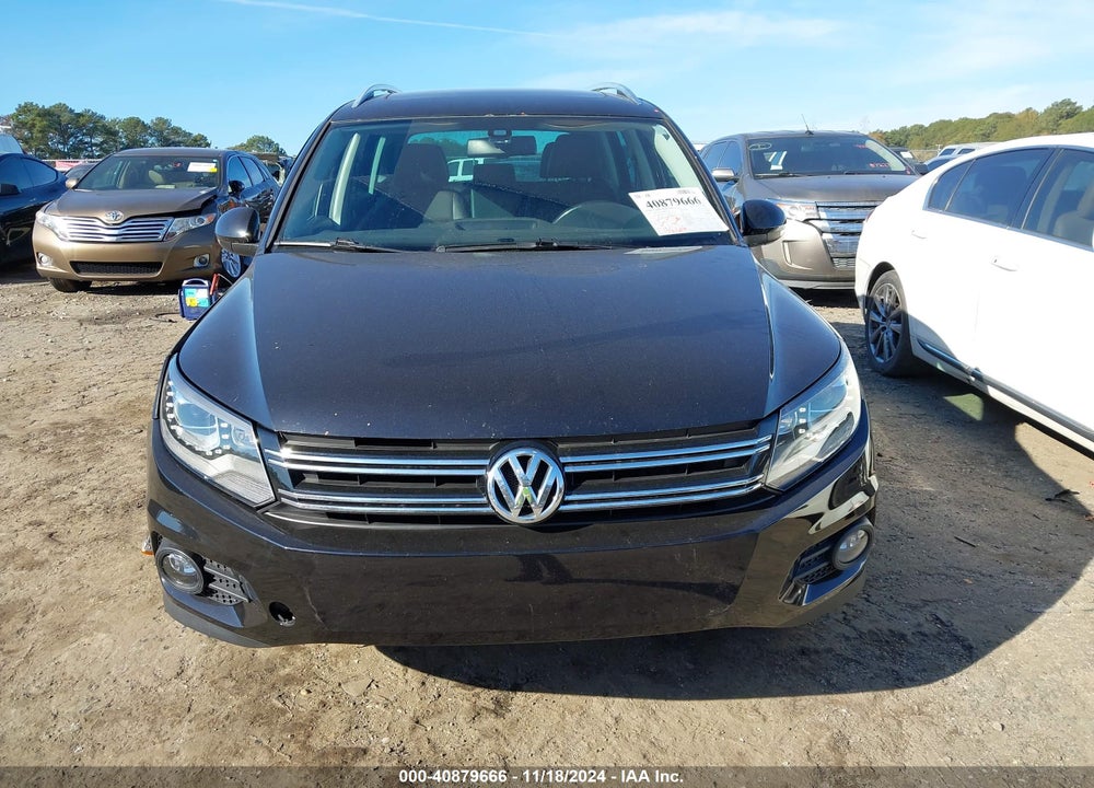 2016 VOLKSWAGEN TIGUAN SE VIN: WVGAV7AX9GW590406
