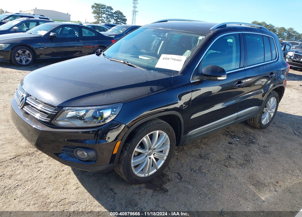 2016 VOLKSWAGEN TIGUAN SE VIN: WVGAV7AX9GW590406