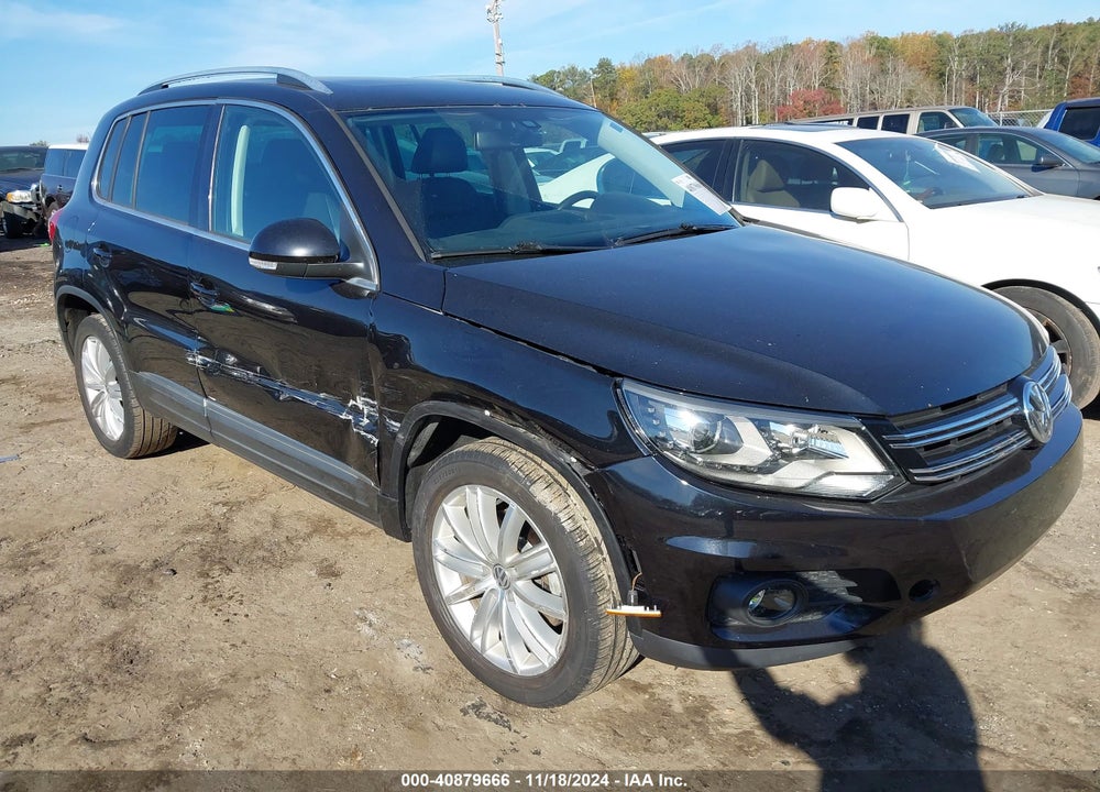 2016 VOLKSWAGEN TIGUAN SE VIN: WVGAV7AX9GW590406