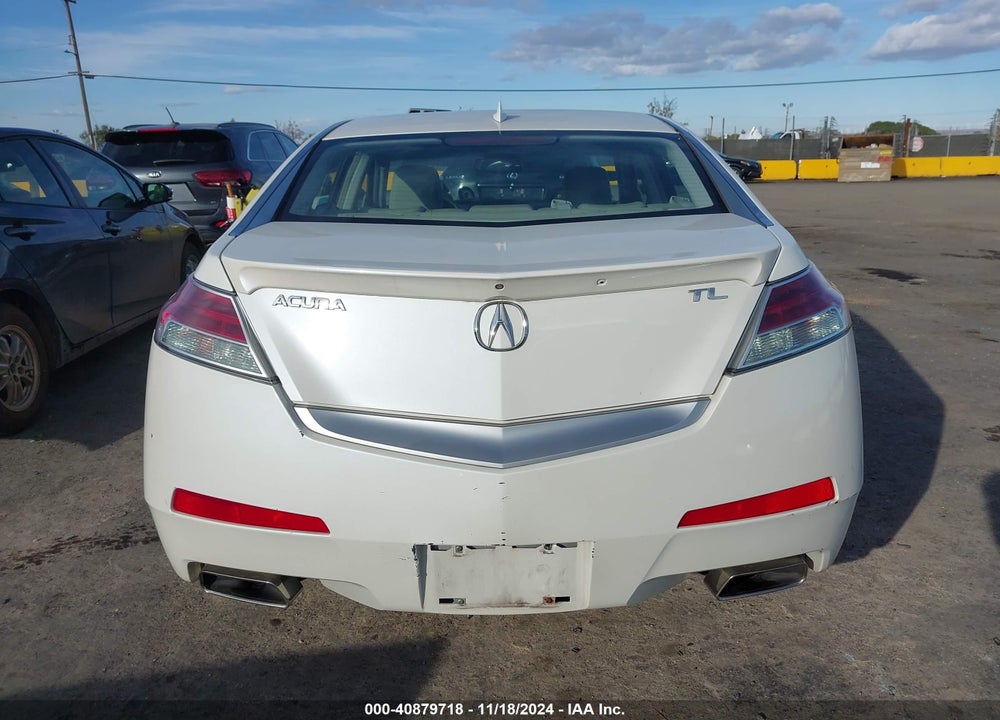 2009 ACURA TL 3.5 VIN: 19UUA86509A007622