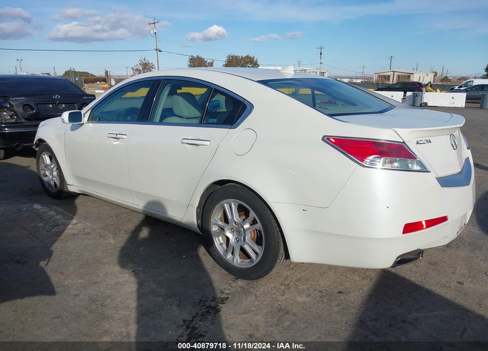 2009 ACURA TL 3.5 VIN: 19UUA86509A007622