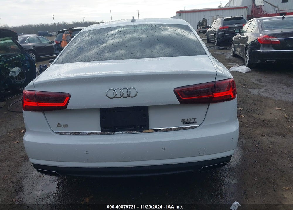 2016 AUDI A6 2.0T PREMIUM PLUS VIN: WAUGFAFC9GN123049