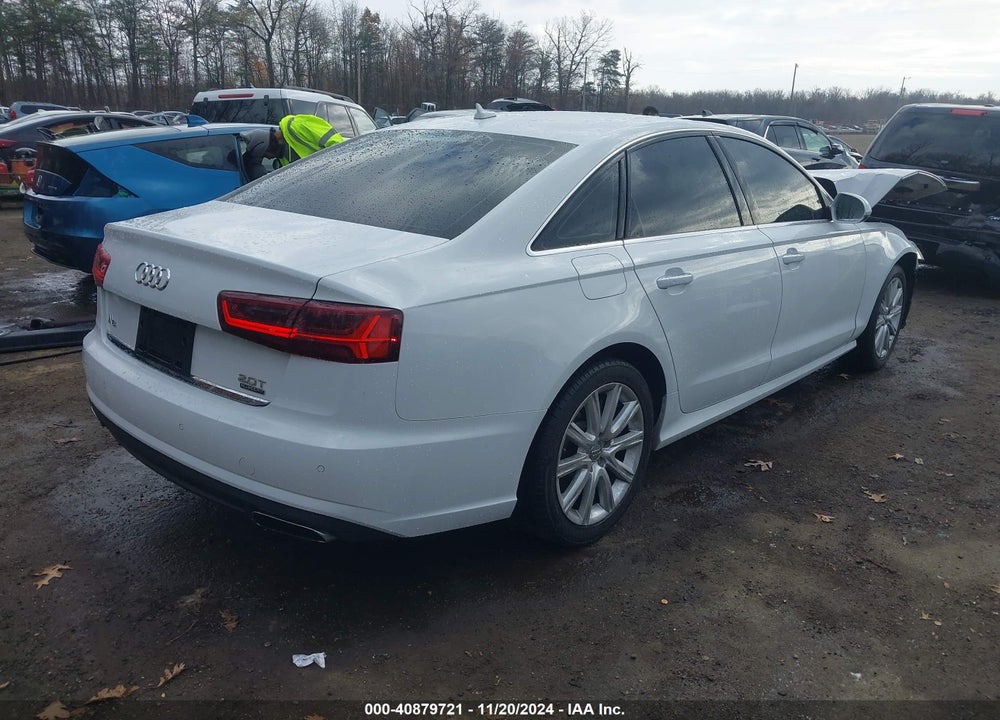 2016 AUDI A6 2.0T PREMIUM PLUS VIN: WAUGFAFC9GN123049