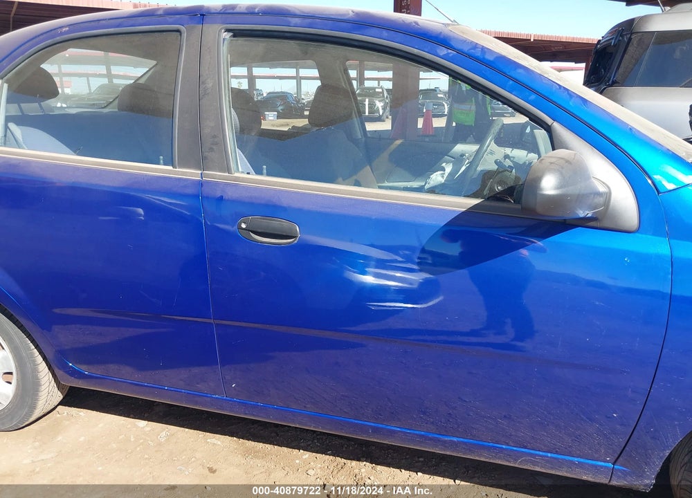 2006 CHEVROLET AVEO LS VIN: KL1TD56636B652416