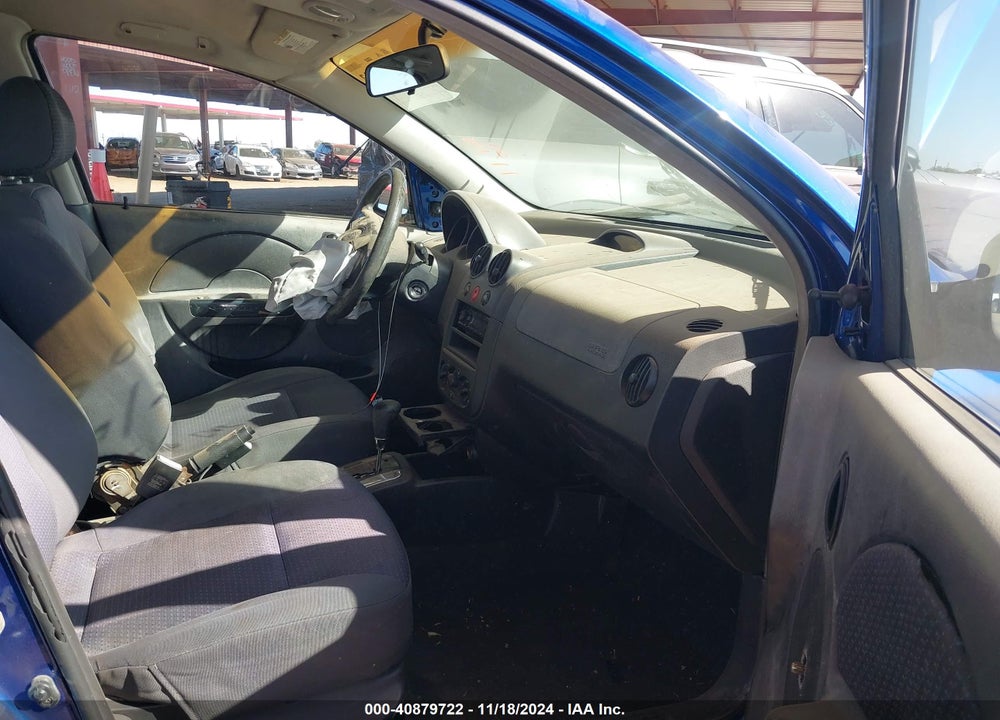 2006 CHEVROLET AVEO LS VIN: KL1TD56636B652416