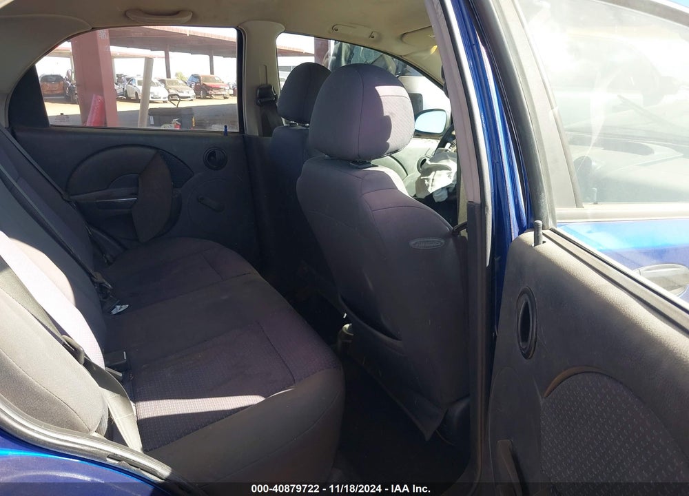2006 CHEVROLET AVEO LS VIN: KL1TD56636B652416