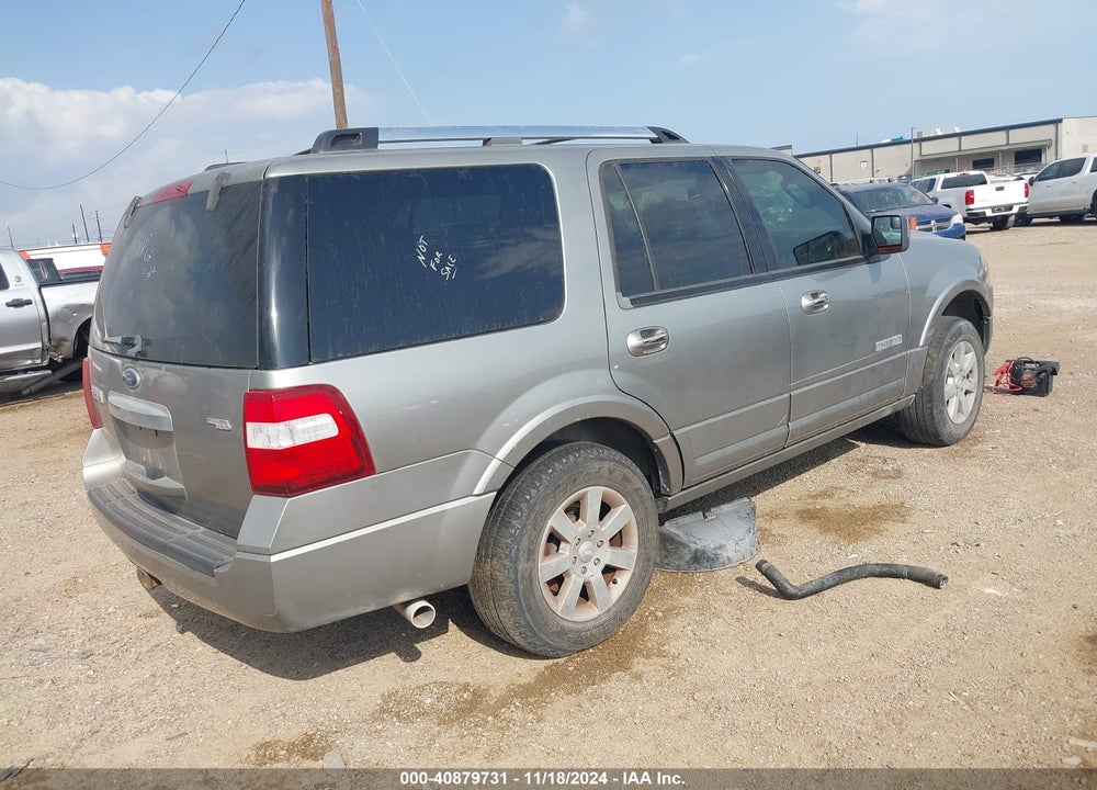 2008 FORD EXPEDITION LIMITED VIN: 1FMFU19548LA86020