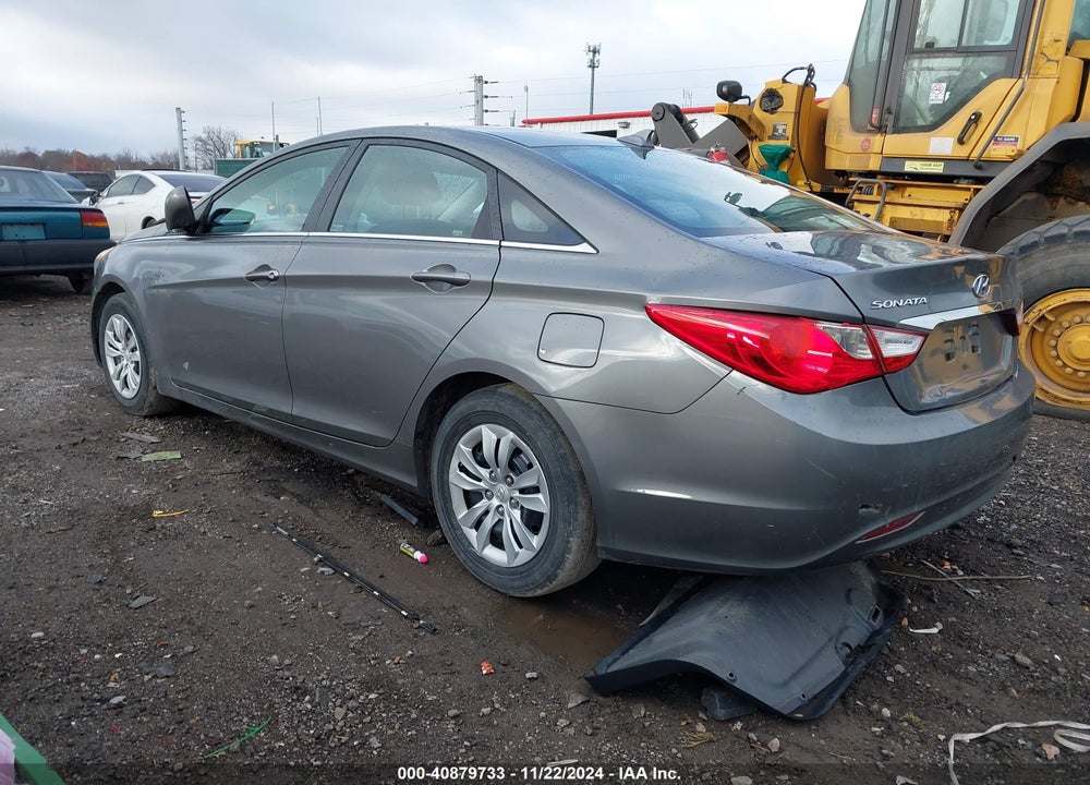 2013 HYUNDAI SONATA GLS VIN: 5NPEB4AC0DH508462
