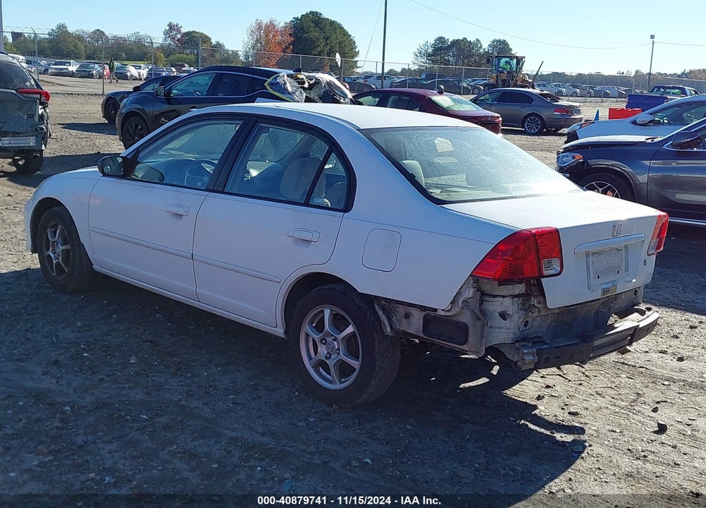 2004 HONDA CIVIC LX VIN: 2HGES16504H558992