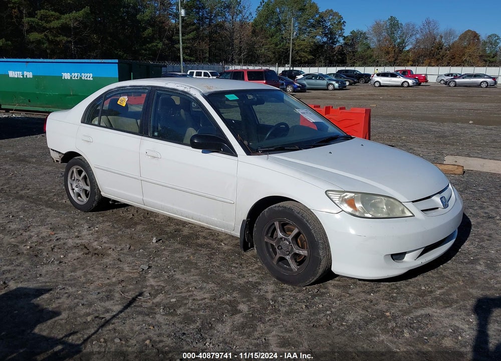 2004 HONDA CIVIC LX VIN: 2HGES16504H558992