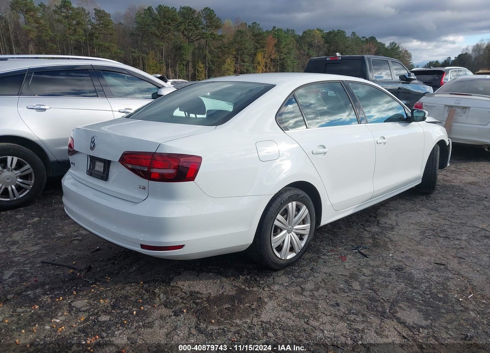 2017 VOLKSWAGEN JETTA 1.4T S VIN: 3VW167AJ4HM225711