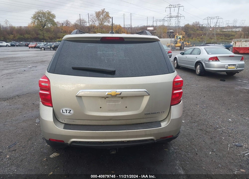 2016 CHEVROLET EQUINOX LT VIN: 2GNALCEK5G1115058
