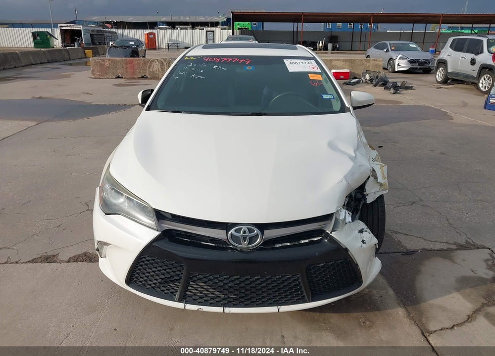 2016 TOYOTA CAMRY SE VIN: 4T1BF1FKXGU148662