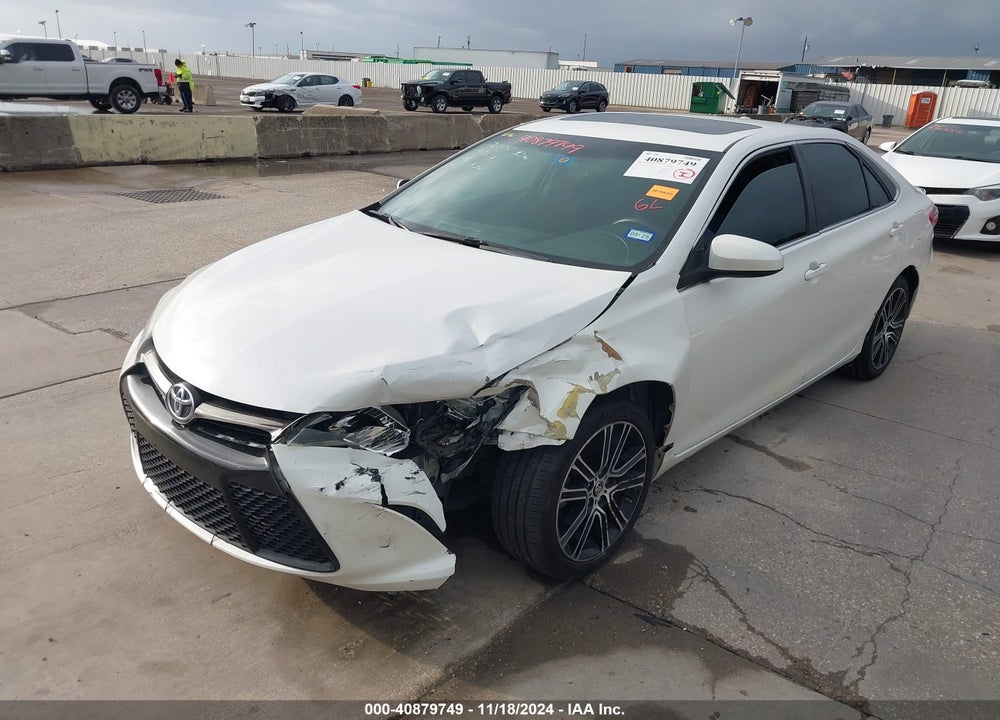 2016 TOYOTA CAMRY SE VIN: 4T1BF1FKXGU148662