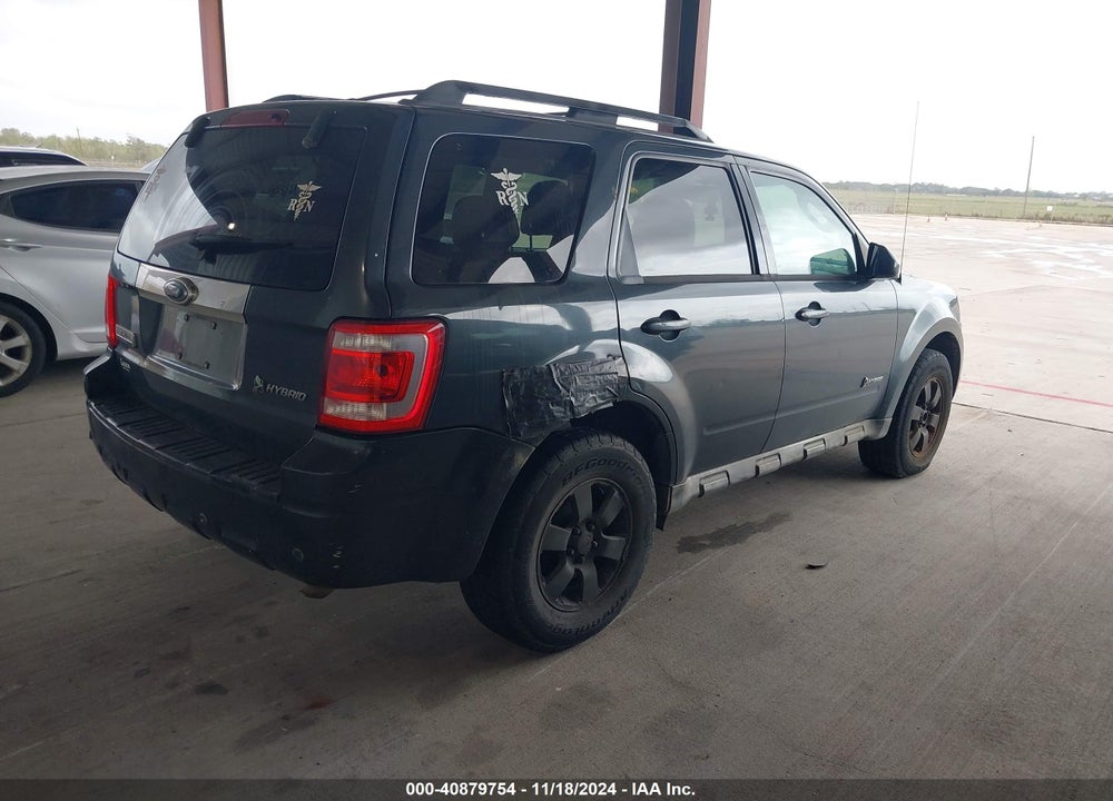 2009 FORD ESCAPE HYBRID LIMITED VIN: 1FMCU59319KB92862